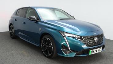 SPOTICAR Peugeot 308 E-308 54kwh Gt Auto 5dr Used Car - Saloon Electric Blue - St. Austell - 1200625719_1