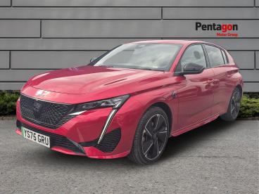 SPOTICAR Peugeot 308 E-308 54kwh Gt Auto 5dr Used Car - Saloon Electric Red - Barnsley - 1200631532_3