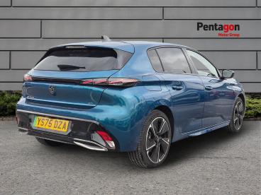SPOTICAR Peugeot 308 E-308 54kwh Gt Auto 5dr Used Car - Saloon Electric Blue - Barnsley - 1200631533_4