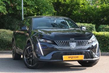 SPOTICAR Peugeot E-408 58kwh Gt Fastback Auto 5dr Used Car - Saloon Electric Blue - Lichfield - 1200533234_1