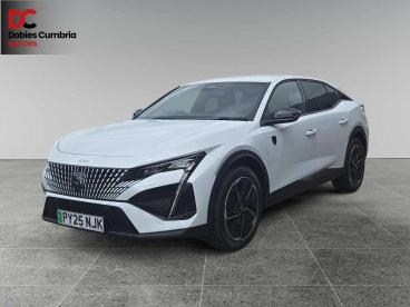 SPOTICAR Peugeot E-408 58kwh Gt Fastback Auto 5dr Used Car - Saloon Electric White - Workington - 1200537301_3