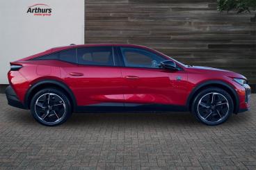 SPOTICAR Peugeot E-408 58kwh Gt Fastback Auto 5dr Used Car - Saloon Electric Red - Wrexham - 1200576693_2