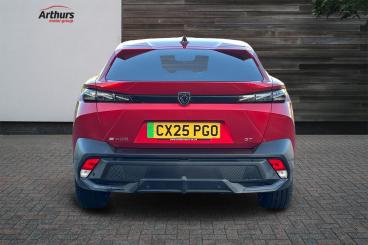 SPOTICAR Peugeot E-408 58kwh Gt Fastback Auto 5dr Used Car - Saloon Electric Red - Wrexham - 1200576693_4