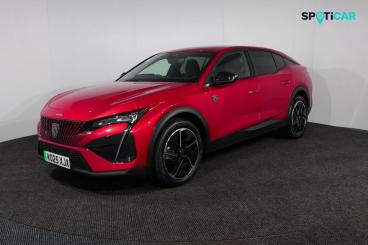 SPOTICAR Peugeot E-408 58kwh Gt Fastback Auto 5dr Used Car - Saloon Electric Red - Uk - 1200587533_3