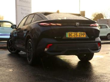 SPOTICAR Peugeot E-408 58kwh Gt Fastback Auto 5dr Used Car - Saloon Electric Black - Walsall - 1200588991_3