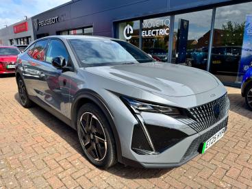 SPOTICAR Peugeot E-408 58kwh Gt Fastback Auto 5dr Used Car - Saloon Electric Grey - Colchester - 1200598868_1