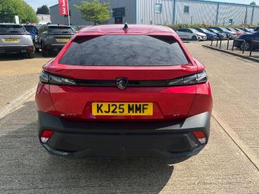 SPOTICAR Peugeot E-408 58kwh Gt Fastback Auto 5dr Used Car - Saloon Electric Red - Kettering - 1200599544_4