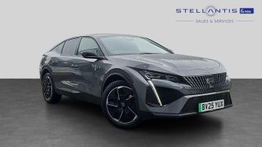 SPOTICAR Peugeot E-408 58kwh Gt Fastback Auto 5dr Used Car - Saloon Electric Grey - Coventry - 1200600230_1