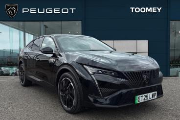 SPOTICAR Peugeot E-408 58kwh Gt Fastback Auto 5dr Used Car - Saloon Electric Black - Southend-on-sea - 1200604686_1