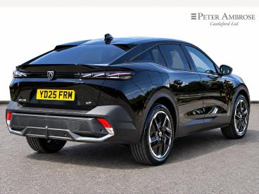 SPOTICAR Peugeot E-408 58kwh Gt Fastback Auto 5dr Used Car - Saloon Electric Black - Castleford - 1200604712_3