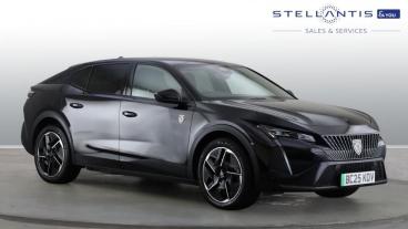 SPOTICAR Peugeot E-408 58kwh Gt Fastback Auto 5dr Used Car - Saloon Electric Black - Birmingham - 1200605545_1