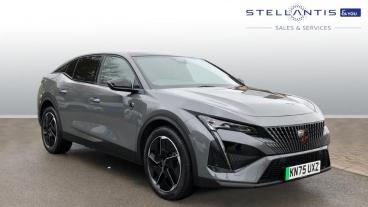 SPOTICAR Peugeot E-408 58kwh Gt Fastback Auto 5dr Used Car - Saloon Electric Grey - Sale - 1200609535_1