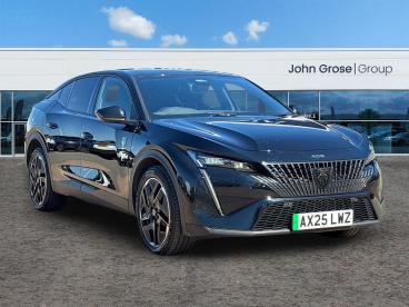 SPOTICAR Peugeot E-408 58kwh Gt Fastback Auto 5dr Used Car - Saloon Electric Black - Ipswich - 200609854_1