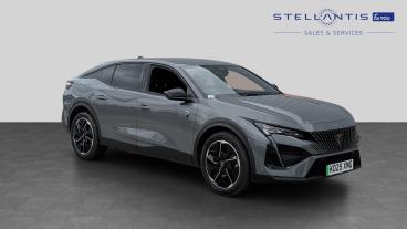 SPOTICAR Peugeot E-408 58kwh Gt Fastback Auto 5dr Used Car - Saloon Electric Grey - Liverpool - 1200615305_1