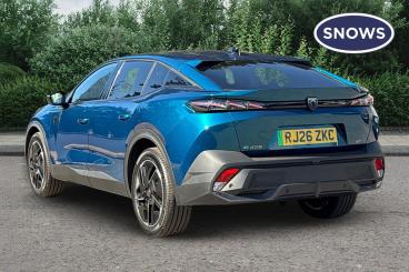 SPOTICAR Peugeot E-408 58kwh Gt Fastback Auto 5dr Used Car - Saloon Electric Blue - Romsey - 1200624796_3