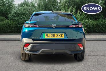 SPOTICAR Peugeot E-408 58kwh Gt Fastback Auto 5dr Used Car - Saloon Electric Blue - Romsey - 1200624796_4