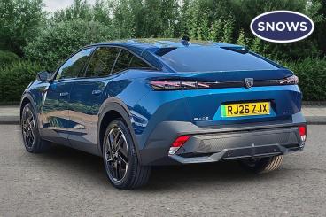 SPOTICAR Peugeot E-408 58kwh Gt Fastback Auto 5dr Used Car - Saloon Electric Blue - Basingstoke - 1200626385_3