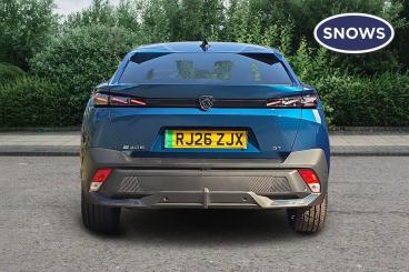 SPOTICAR Peugeot E-408 58kwh Gt Fastback Auto 5dr Used Car - Saloon Electric Blue - Basingstoke - 1200626385_4