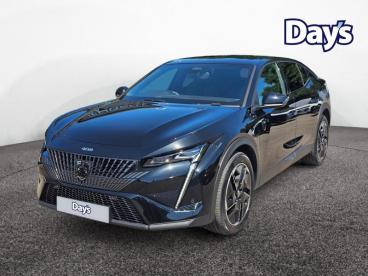 SPOTICAR Peugeot E-408 58kwh Gt Fastback Auto 5dr Used Car - Saloon Electric Black - Swansea - 1200628559_3