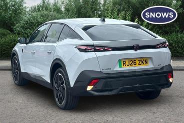 SPOTICAR Peugeot E-408 58kwh Gt Fastback Auto 5dr Used Car - Saloon Electric White - Portsmouth - 1200628847_3