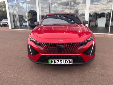 SPOTICAR Peugeot E-408 58kwh Gt Fastback Auto 5dr Used Car - Saloon Electric Red - Boston - 1200631936_5