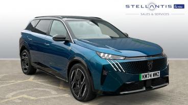 SPOTICAR Peugeot 5008 E-5008 73kwh Gt Auto 5dr Used Car - Mpv Electric Blue - Liverpool - 1200593252_1