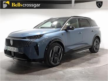 SPOTICAR Peugeot 5008 E-5008 73kwh Gt Auto 5dr Used Car - Mpv Electric Blue - Downpatrick - 1200610838_3