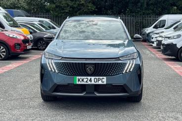 SPOTICAR Peugeot 5008 E-5008 73kwh Allure Auto 5dr Used Car - Mpv Electric Blue - Plymouth - 1200616040_2