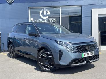 SPOTICAR Peugeot 5008 E-5008 73kwh Gt Auto 5dr Used Car - Mpv Electric Blue - Watford - 1200617926_1