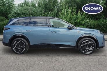 SPOTICAR Peugeot 5008 E-5008 73kwh Gt Auto 5dr Used Car - Mpv Electric Blue - Basingstoke - 1200623327_5