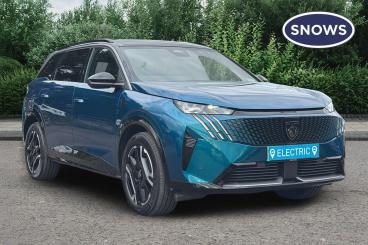 SPOTICAR Peugeot 5008 E-5008 73kwh Gt Auto 5dr (11kw Charger) Used Car - Mpv Electric Blue - Portsmouth - 1200631912_1