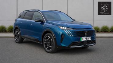 SPOTICAR Peugeot 5008 E-5008 73kwh Gt Auto 5dr (11kw Charger) Used Car - Mpv Electric Blue - Rochdale - 1200641687_1
