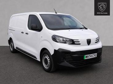 SPOTICAR Peugeot Expert E-expert 75kwh Professional Standard Panel Van Auto Mwb 6dr Used Car - Commercial Vehicle Electric White - Rochdale - 1200578034_1