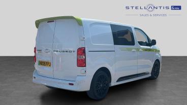 SPOTICAR Peugeot Expert E-expert 75kwh Sport Standard Crew Van Auto Mwb 6dr (7.4kw Used Car - Commercial Vehicle Electric White - Leicester - 1200604651_3