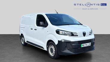 SPOTICAR Peugeot Expert E-expert 75kwh Professional Standard Panel Van Auto Mwb 6dr Used Car - Commercial Vehicle Electric White - Sheffield - 1200631516_1