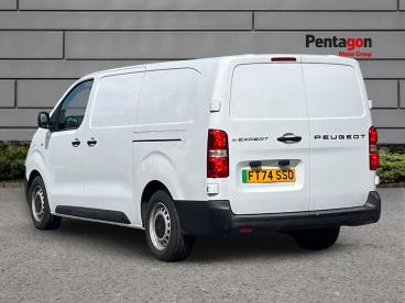 SPOTICAR Peugeot Expert E-expert 75kwh Professional Long Panel Van Auto Lwb 6dr (11 Used Car - Commercial Vehicle Electric White - Lincoln - 1200641103_2