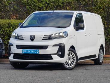 SPOTICAR Peugeot Expert E-expert 75kwh Asphalt Standard Panel Van Auto Mwb 6dr (11k Used Car - Commercial Vehicle Electric White - Worcester - 1200641171_3