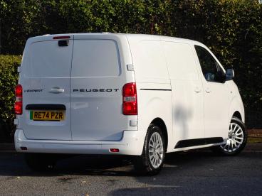 SPOTICAR Peugeot Expert E-expert 75kwh Asphalt Standard Panel Van Auto Mwb 6dr (11k Used Car - Commercial Vehicle Electric White - Worcester - 1200641171_5