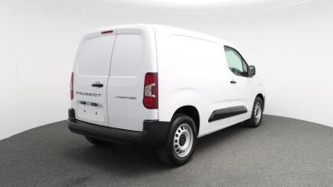SPOTICAR Peugeot Partner E-partner 800 52kwh Professional Standard Panel Van Auto Swb Used Car - Commercial Vehicle Electric White - St. Austell - 1200523857_3