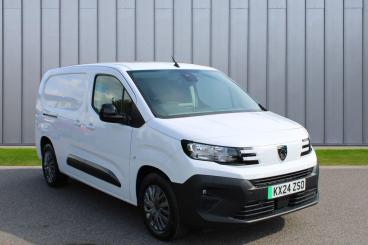 SPOTICAR Peugeot Partner E-partner 750 52kwh Asphalt Long Panel Van Auto Lwb 6dr (7.4 Used Car - Commercial Vehicle Electric White - Dorchester - 1200528653_1