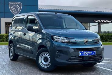 SPOTICAR Peugeot Partner E-partner 800 52kwh Professional Standard Panel Van Auto Swb Used Car - Commercial Vehicle Electric Blue - Chester - 1200541255_1