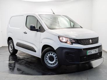 SPOTICAR Peugeot Partner E-partner 800 50kwh Professional Premium + Standard Panel Va Used Car - Commercial Vehicle Electric White - County Antrim - 1200545545_1