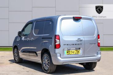 SPOTICAR Peugeot Partner E-partner 800 52kwh Asphalt Standard Panel Van Auto Swb 5dr Used Car - Commercial Vehicle Electric Grey - Oldham - 1200557771_3