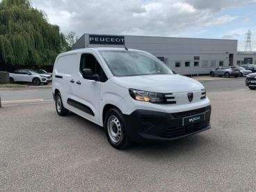 SPOTICAR Peugeot Partner E-partner 750 52kwh Professional Long Panel Van Auto Lwb 6dr Used Car - Commercial Vehicle Electric White - Rugby - 1200562538_1