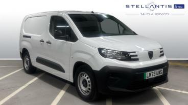 SPOTICAR Peugeot Partner E-partner 750 52kwh Professional Long Panel Van Auto Lwb 6dr Used Car - Commercial Vehicle Electric White - West London - 1200563050_1