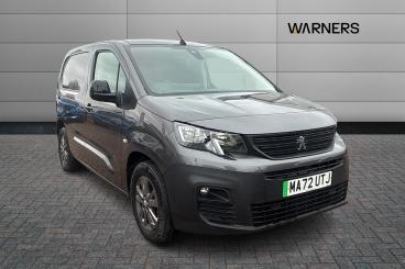 SPOTICAR Peugeot Partner E-partner 800 50kwh Asphalt Premium Standard Panel Van Auto Used Car - Commercial Vehicle Electric Grey - Tewkesbury - 1200580310_1