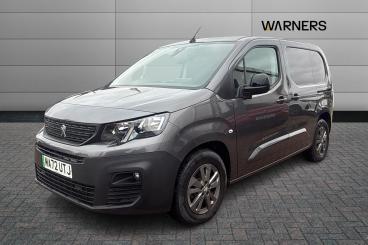 SPOTICAR Peugeot Partner E-partner 800 50kwh Asphalt Premium Standard Panel Van Auto Used Car - Commercial Vehicle Electric Grey - Tewkesbury - 1200580310_2