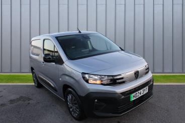 SPOTICAR Peugeot Partner E-partner 800 52kwh Asphalt Standard Panel Van Auto Swb 5dr Used Car - Commercial Vehicle Electric Grey - Dorchester - 1200581674_1