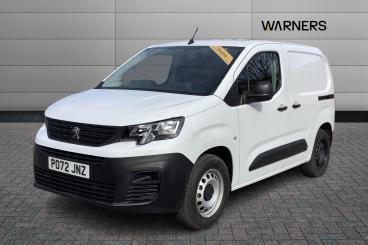 SPOTICAR Peugeot Partner E-partner 800 50kwh Professional Premium + Standard Panel Va Used Car - Commercial Vehicle Electric White - Gloucester - 1200583414_2