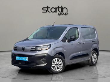 SPOTICAR Peugeot Partner E-partner 800 52kwh Asphalt Standard Panel Van Auto Swb 5dr Used Car - Commercial Vehicle Electric Grey - Worcester - 1200601687_3